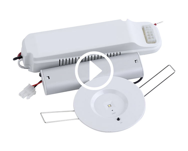 D40-R-1 Downlight LED ฉุกเฉินฉุกเฉิน