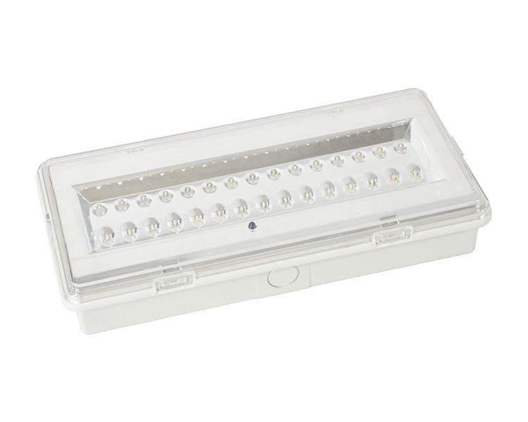 LE503L โคมไฟฉุกเฉินกันน้ำ LED ที่ไม่ได้รับการดูแลรักษา