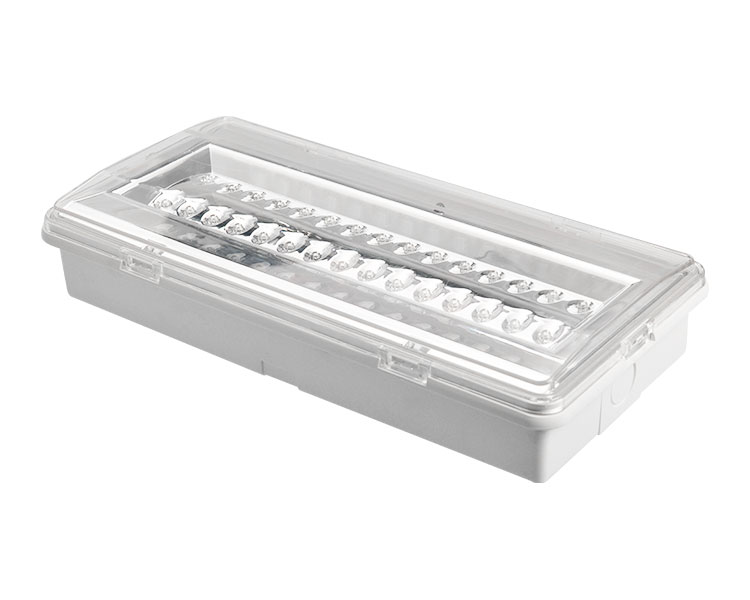 LE503L โคมไฟฉุกเฉินกันน้ำ LED ที่ไม่ได้รับการดูแลรักษา