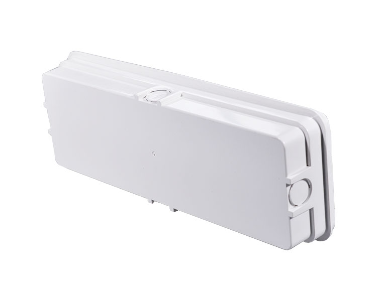 LE511AD แผ่นกระจายแสงโพลีคาร์บอเนตใสและ ABS ที่อยู่อาศัยไฟฉุกเฉิน