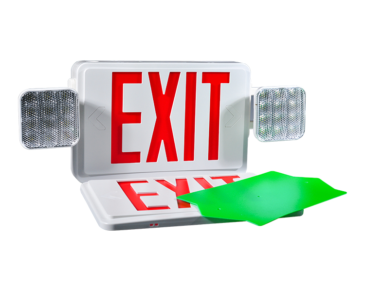 JLEC2BCW-BI-COLOR-COLOR COLOR SIGN EXIT EXIT EXIT พร้อมหัว LED