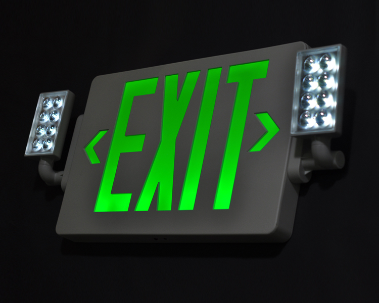 JLECD2GW-GREEN ไฟดับไฟออกพร้อมกับหัว LED