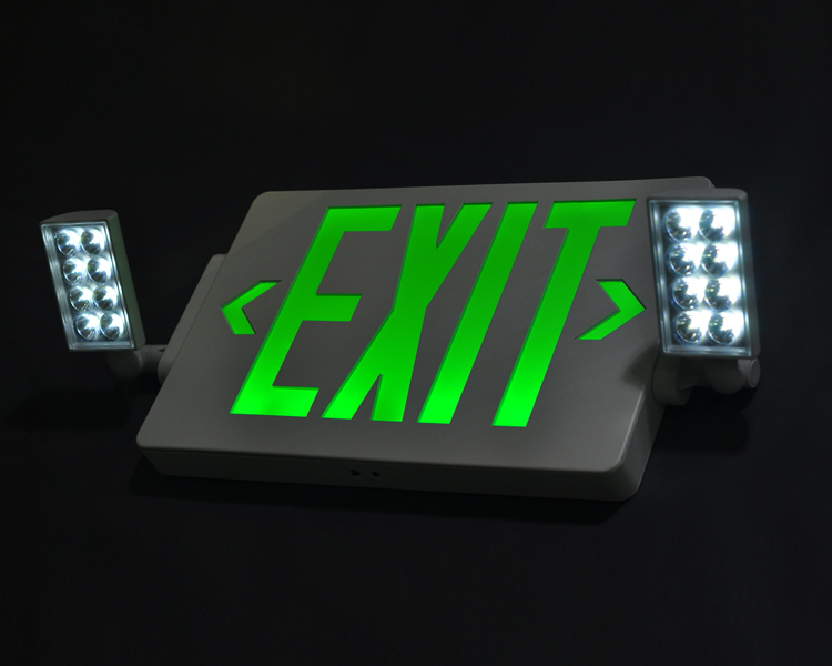 JLECD2GW-GREEN ไฟดับไฟออกพร้อมกับหัว LED