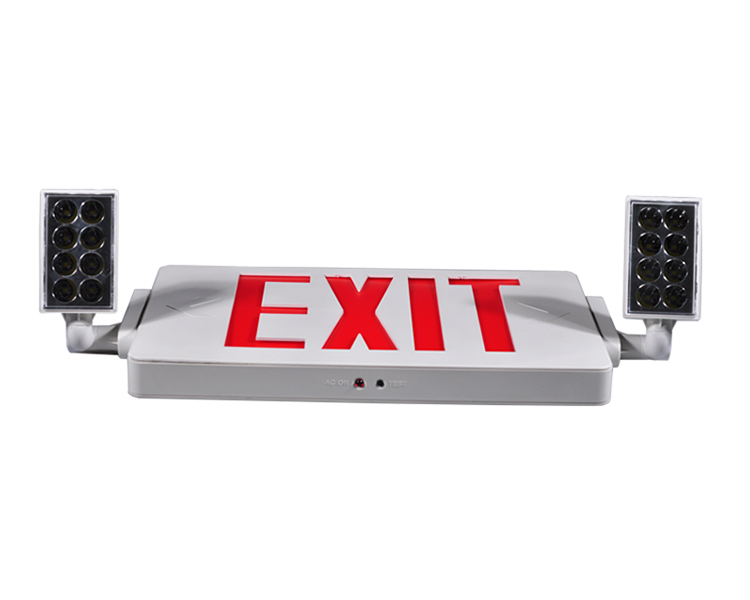 JLECD2RW-Emergency Fire Exit Lights พร้อมตัวอักษรสีแดง