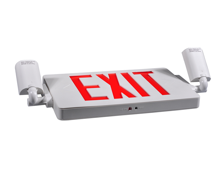 JLECD2RW-Emergency Fire Exit Lights พร้อมตัวอักษรสีแดง