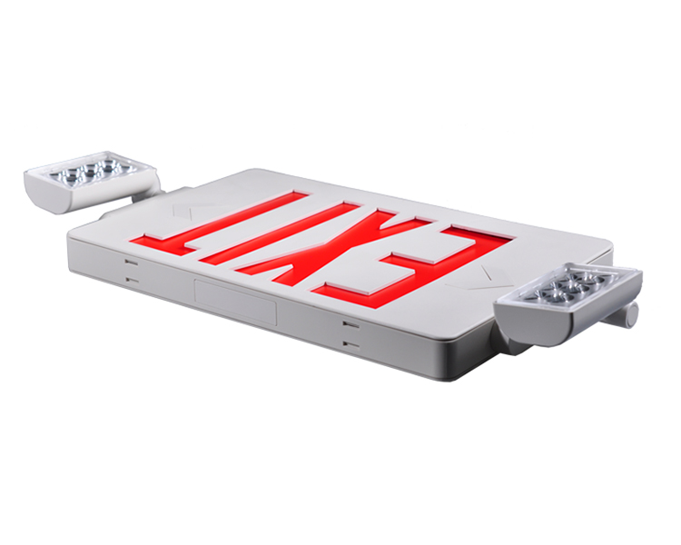 JLECD2RW-Emergency Fire Exit Lights พร้อมตัวอักษรสีแดง
