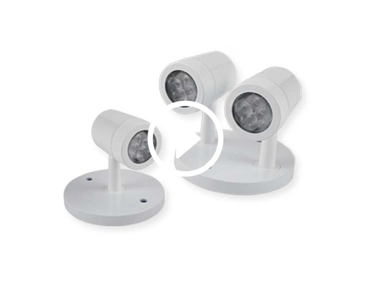 CNDRH1 -4*3030 SMD หัวโคมไฟระยะไกลเดียวในร่ม