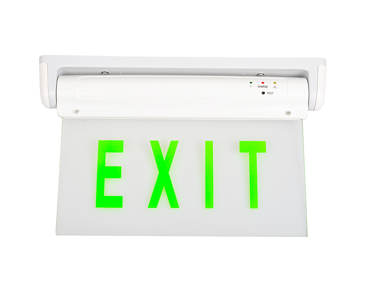 LE2912-5 หรือ 10 ป้ายทางออกฉุกเฉิน LED สีเขียว LED