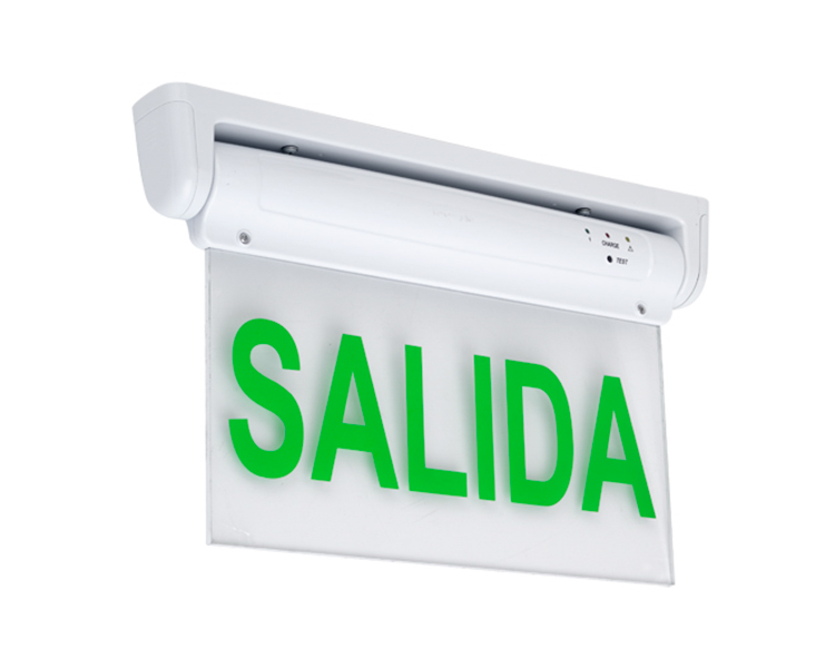 LE2912-5 หรือ 10 ป้ายทางออกฉุกเฉิน LED สีเขียว LED