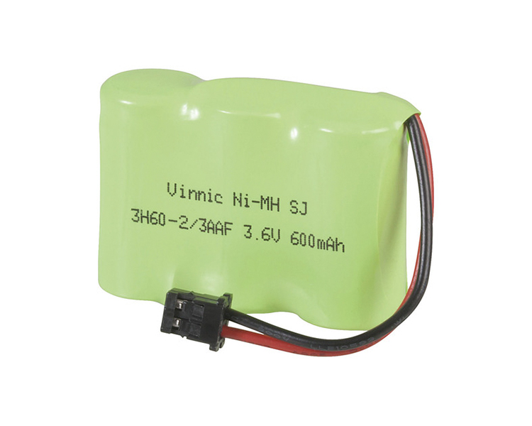 แบตเตอรี่ Ni-MH 3.6V 600mAH