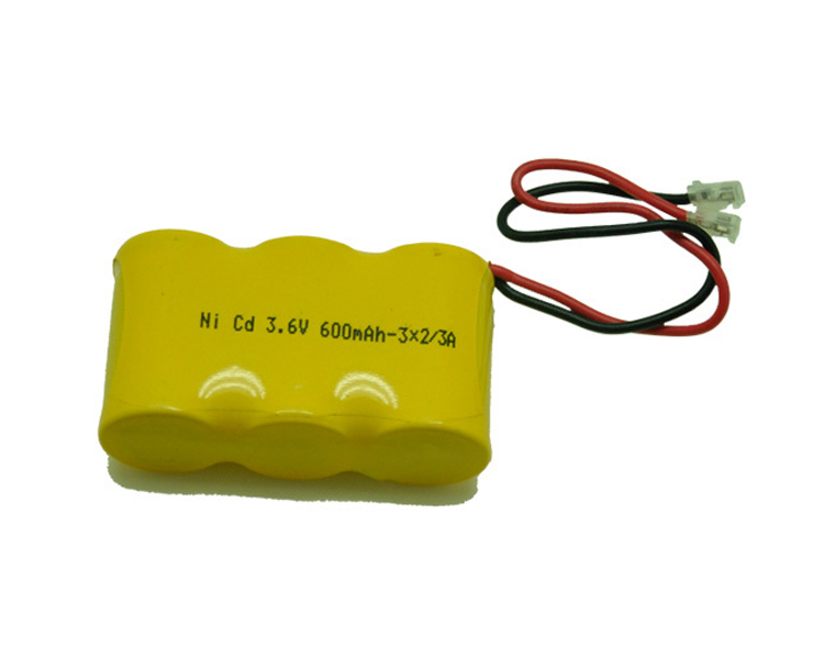 แบตเตอรี่ Ni-Cad 3.6V 600mAh