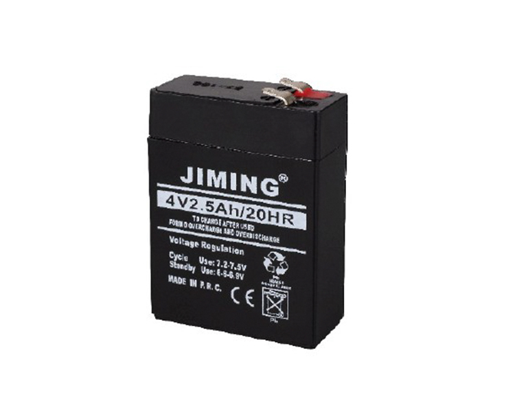 แบตเตอรี่ตะกั่วกรดที่ชาร์จได้ 4V 2.5AH